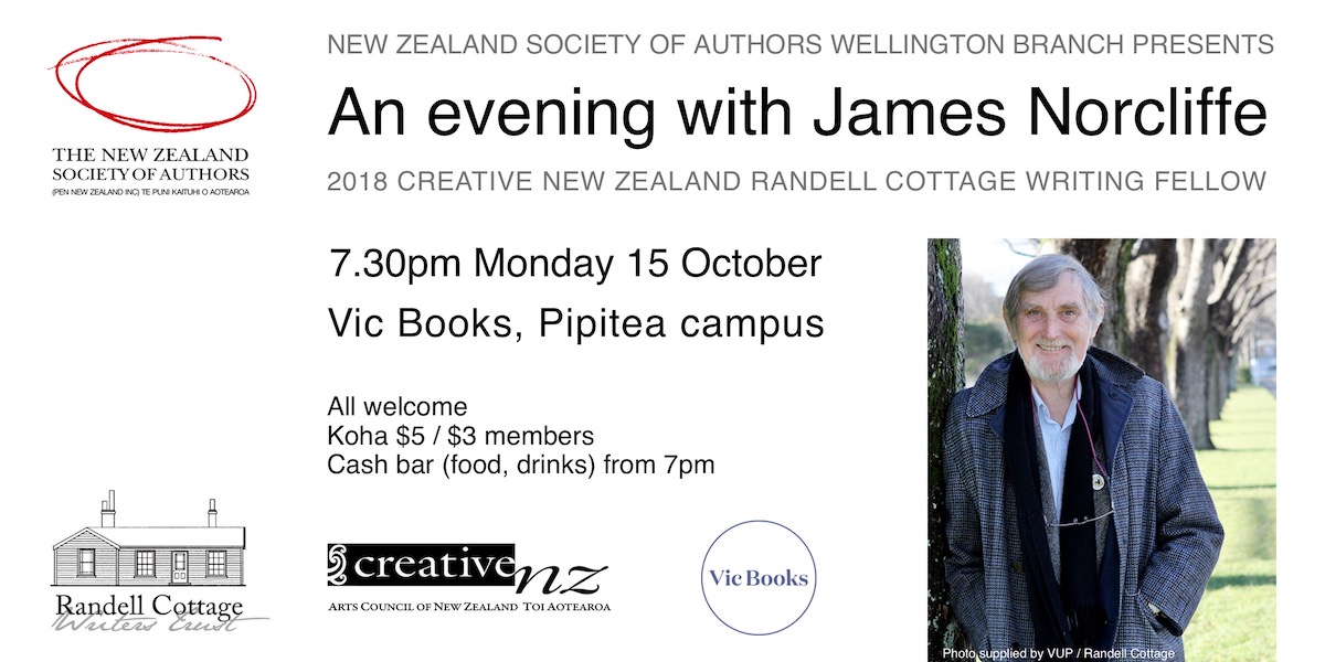 An evening with James Norcliffe